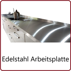 Edelstahl Arbeitsplatten, Küchenarbeitsplatte Edelstahltisch